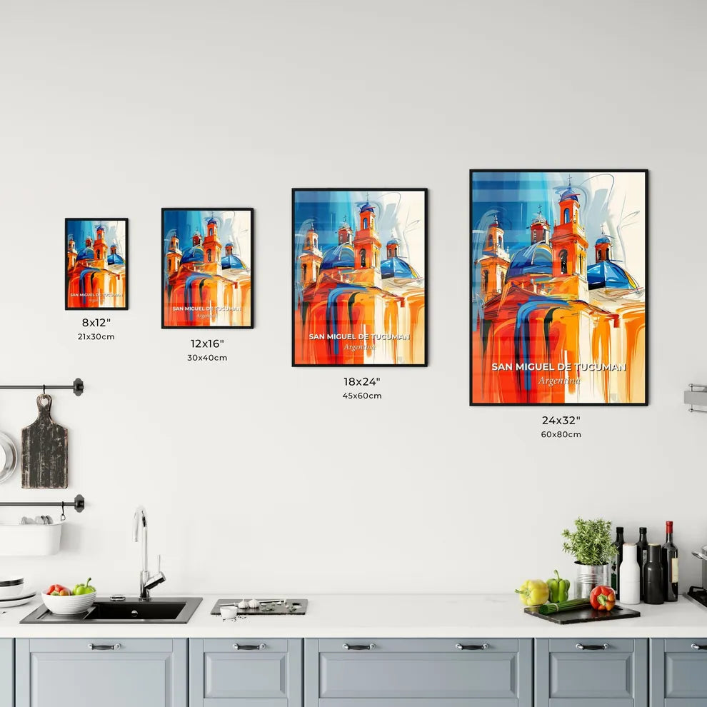 Vibrant San Miguel De Tucuman, Argentina Kitchen Art
