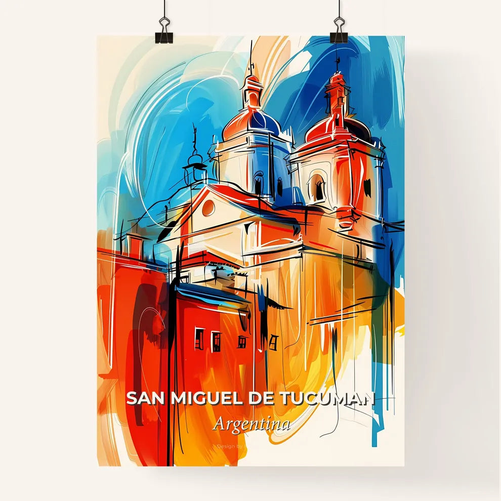 Vibrant San Miguel De Tucuman, Argentina Poster