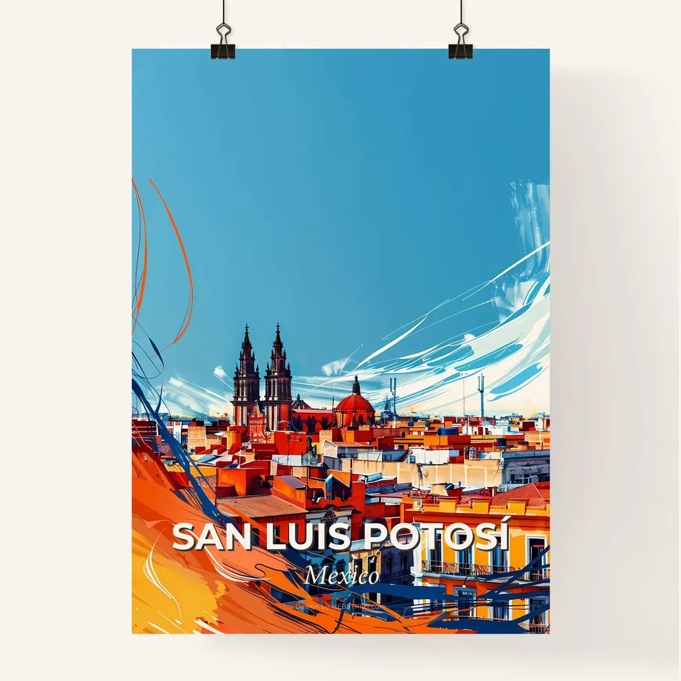 Vibrant San Luis Potosí, Mexico Poster