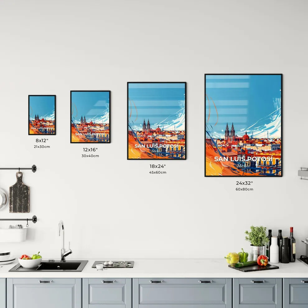 Vibrant San Luis Potosí, Mexico Kitchen Art
