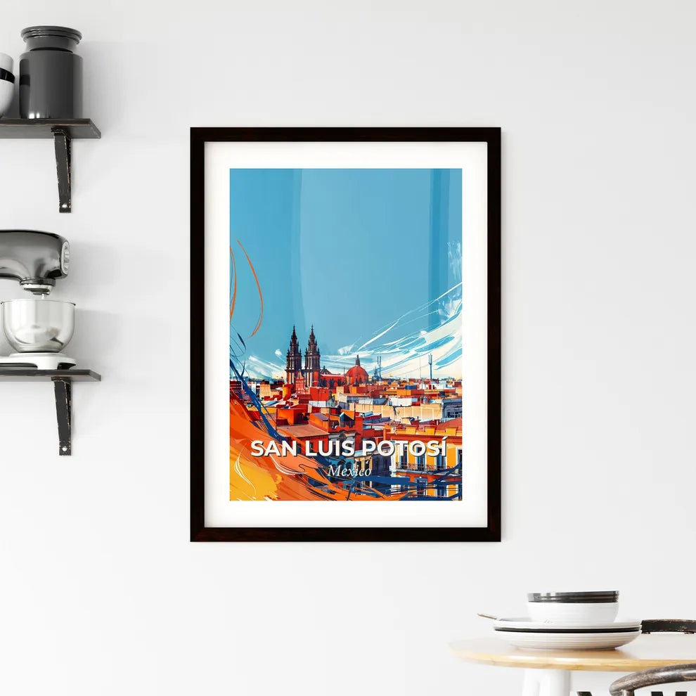 Vibrant San Luis Potosí, Mexico Framed Print