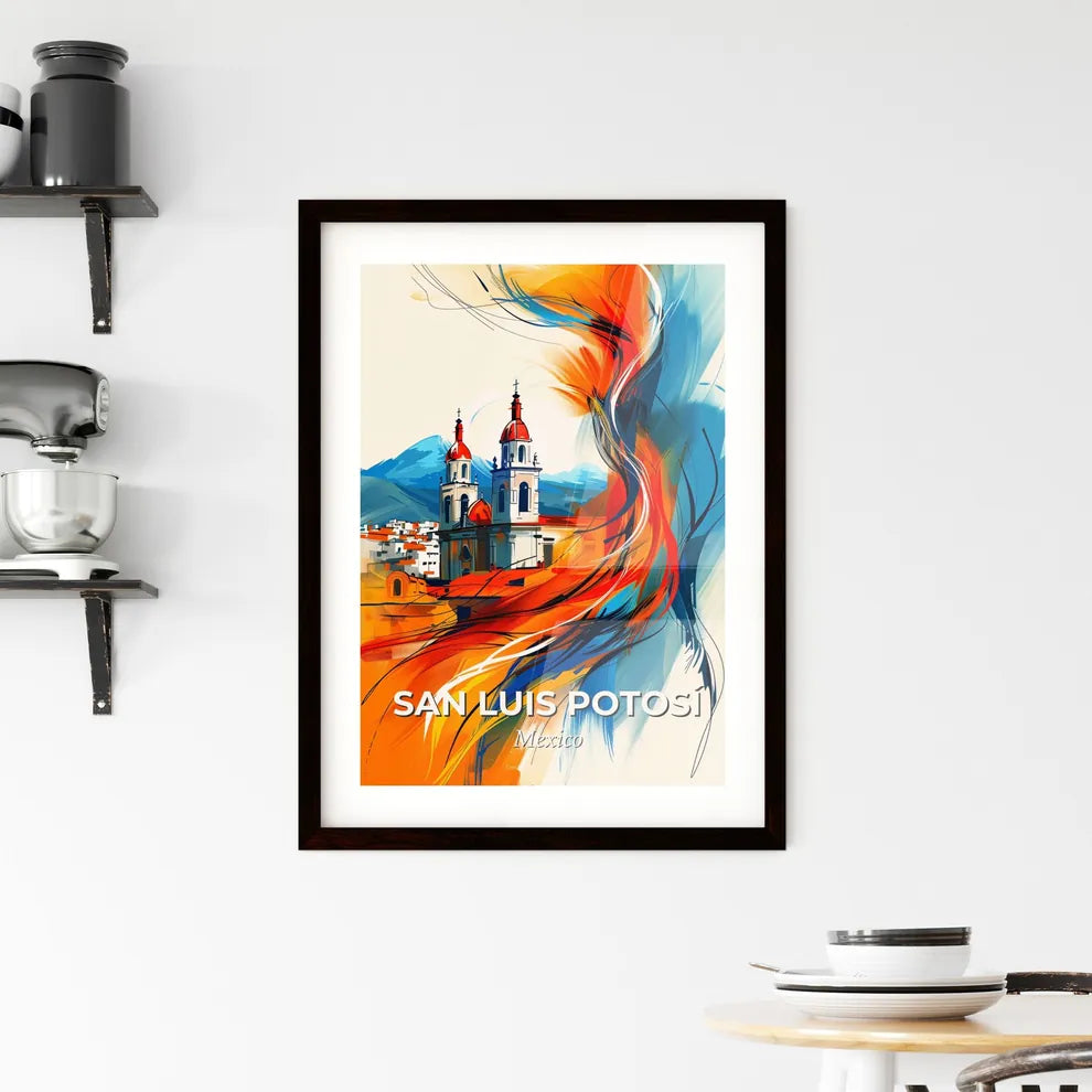 Vibrant San Luis Potosí, Mexico Framed Print