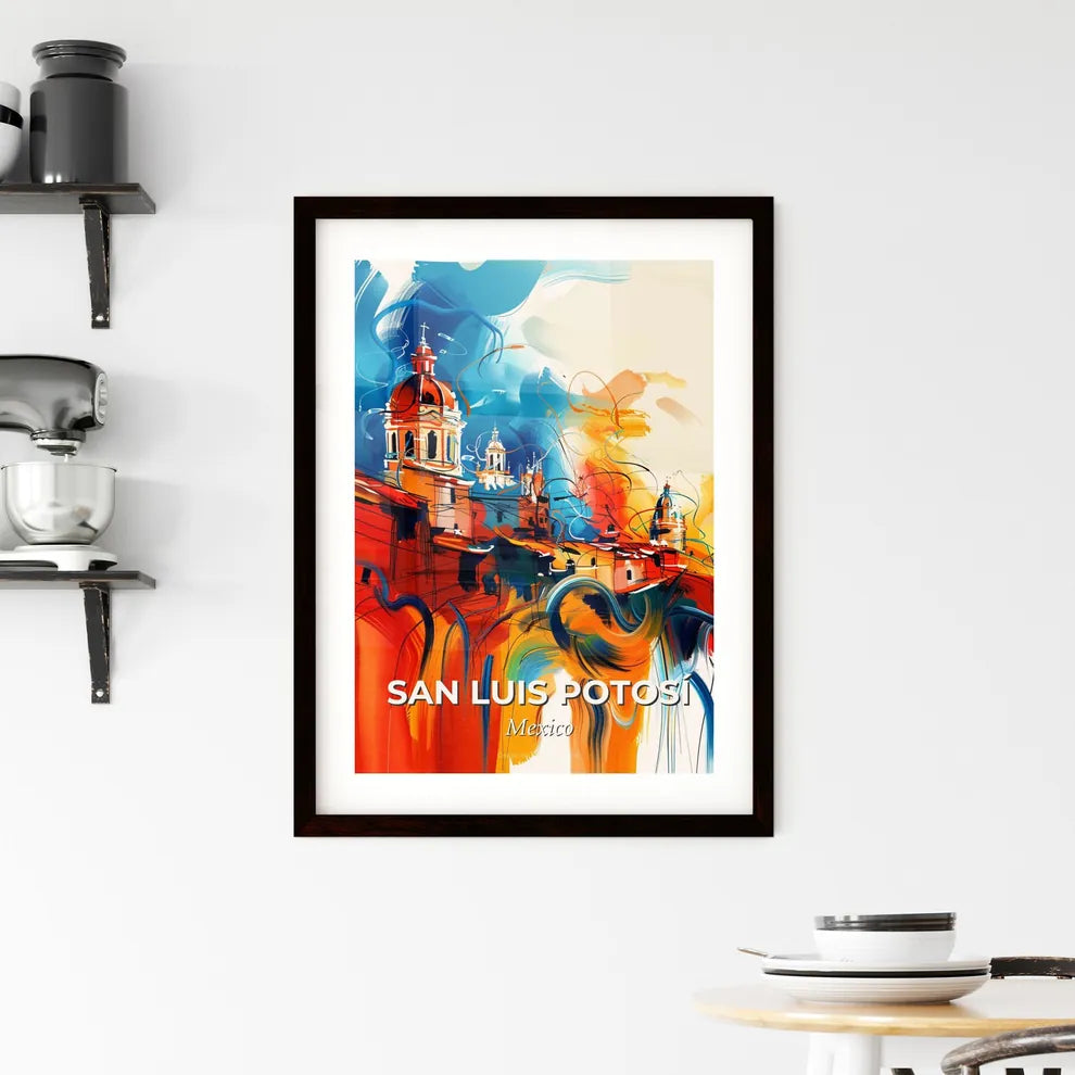Vibrant San Luis Potosí, Mexico Framed Print