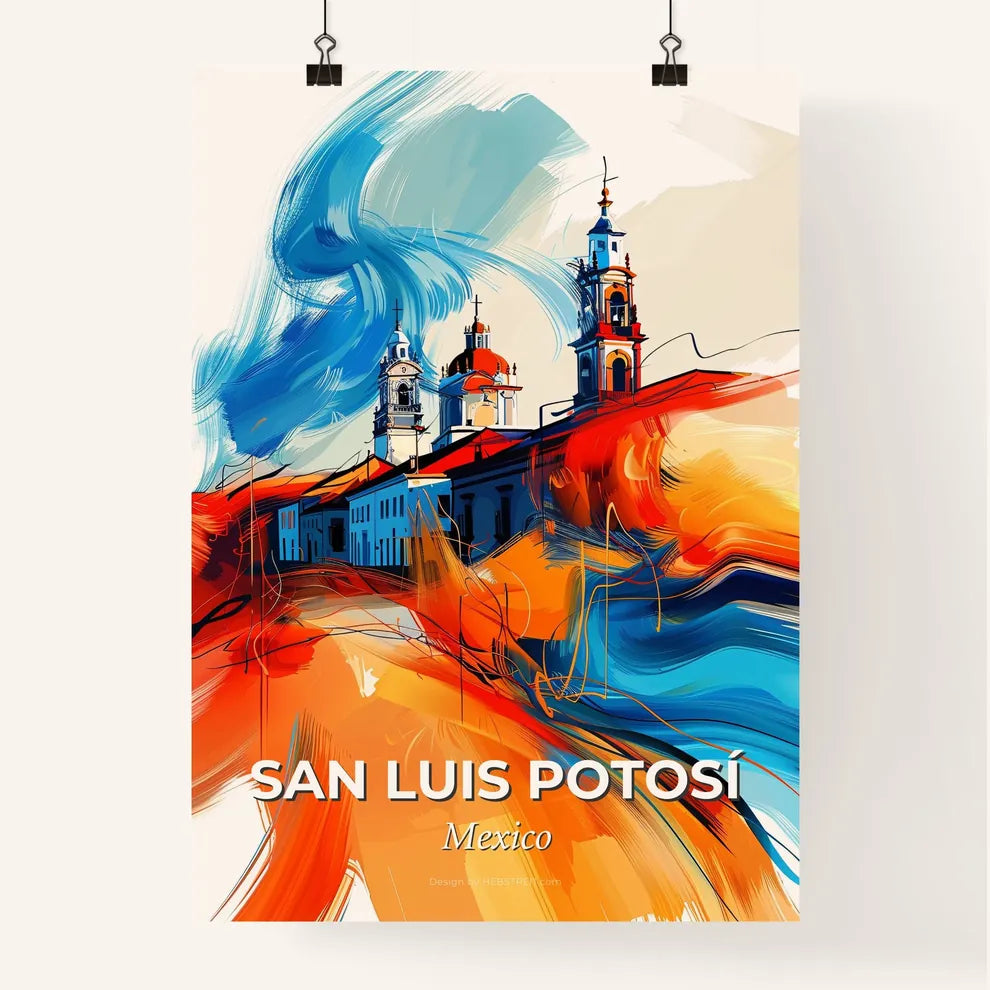Vibrant San Luis Potosí, Mexico Poster