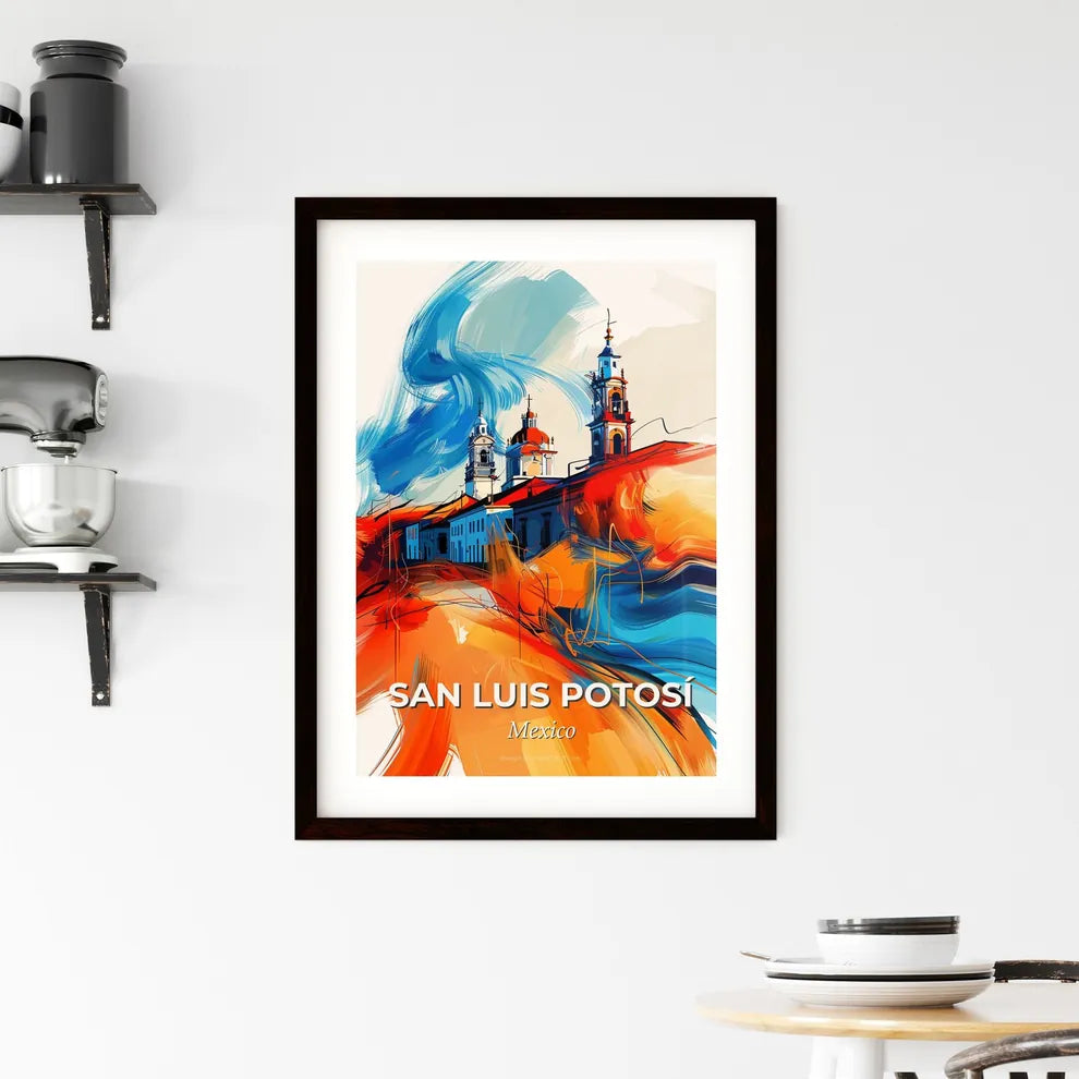 Vibrant San Luis Potosí, Mexico Framed Print