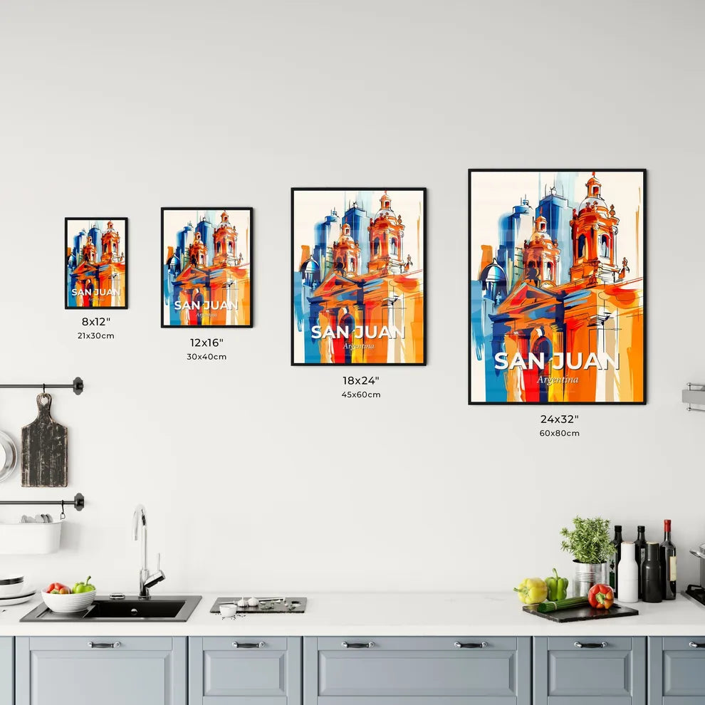 Vibrant San Juan, Argentina Kitchen Art
