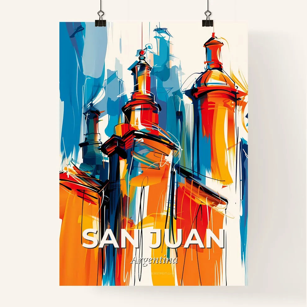 Vibrant San Juan, Argentina Poster