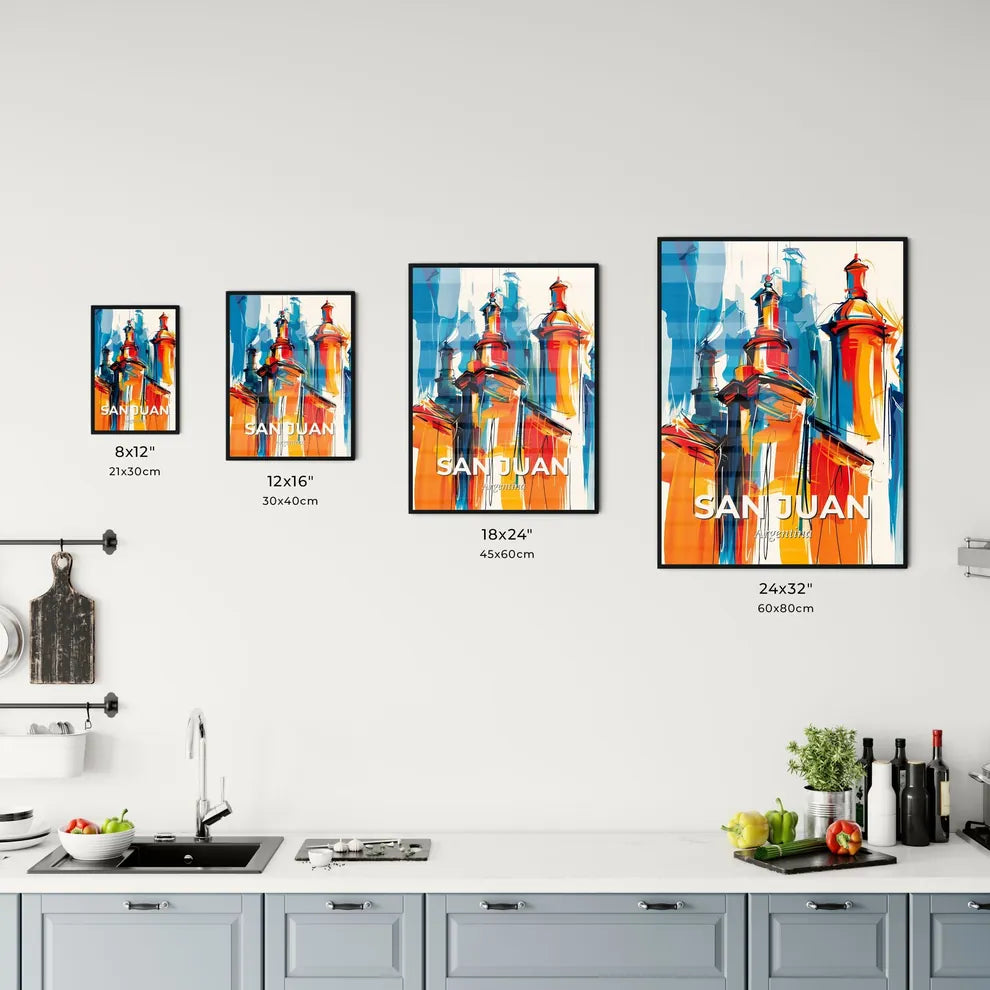 Vibrant San Juan, Argentina Kitchen Art