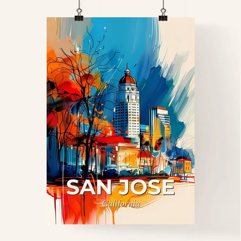 Vibrant San Jose, California Poster