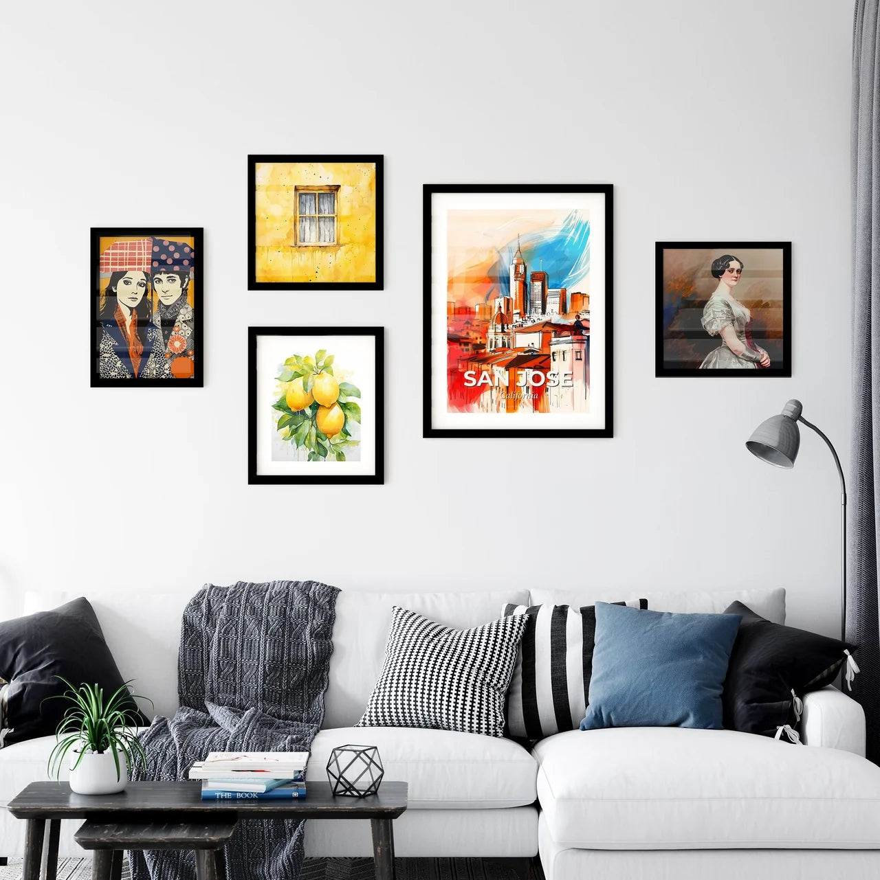 Vibrant San Jose, California Wall Art Collection