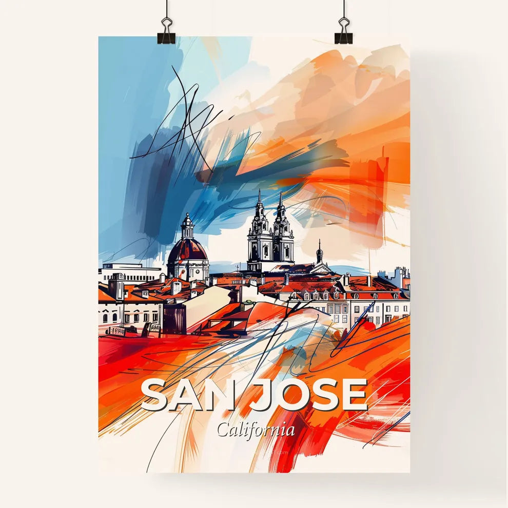 Vibrant San Jose, California Poster