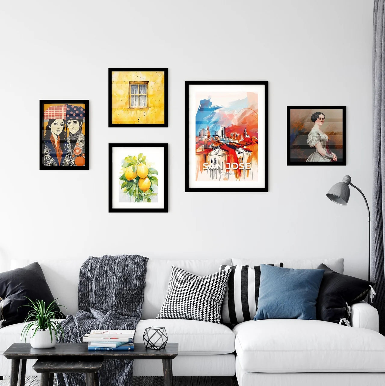 Vibrant San Jose, California Wall Art Collection