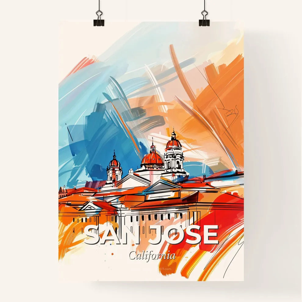 Vibrant San Jose, California Poster