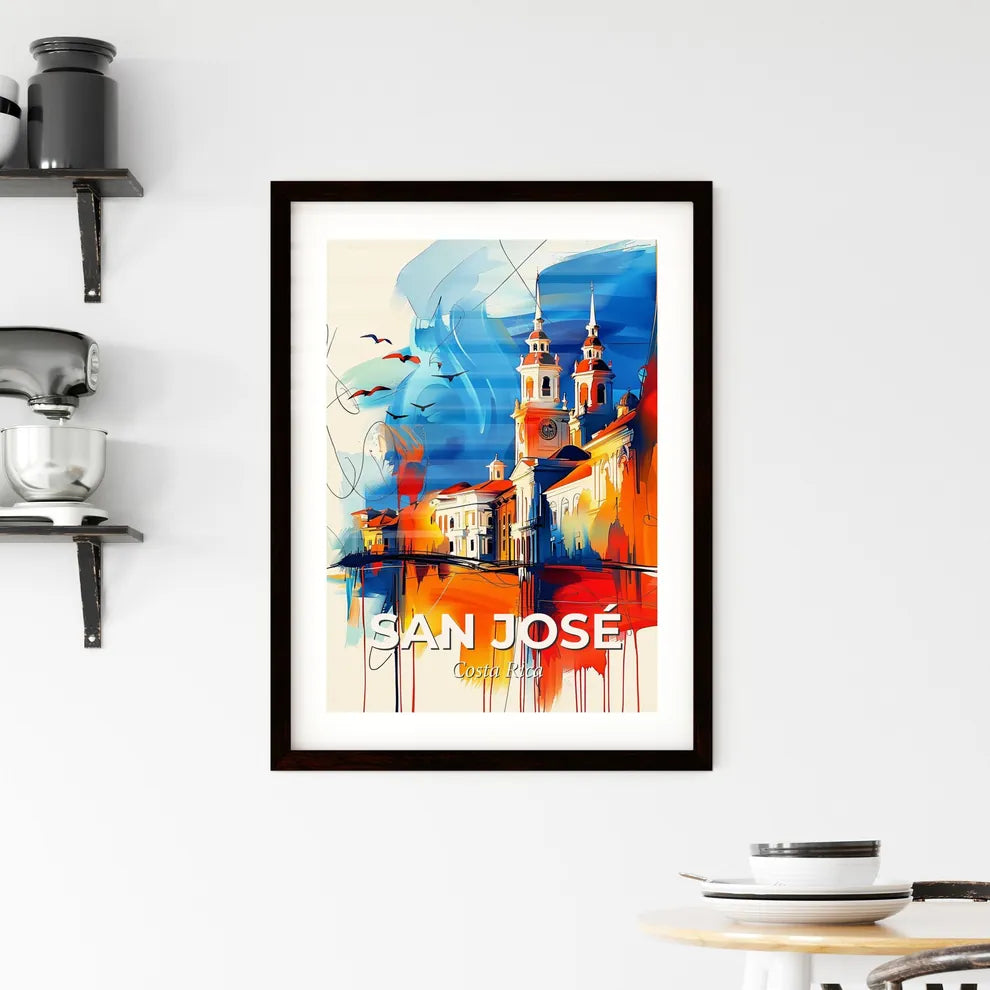 Vibrant San José, Costa Rica Framed Print