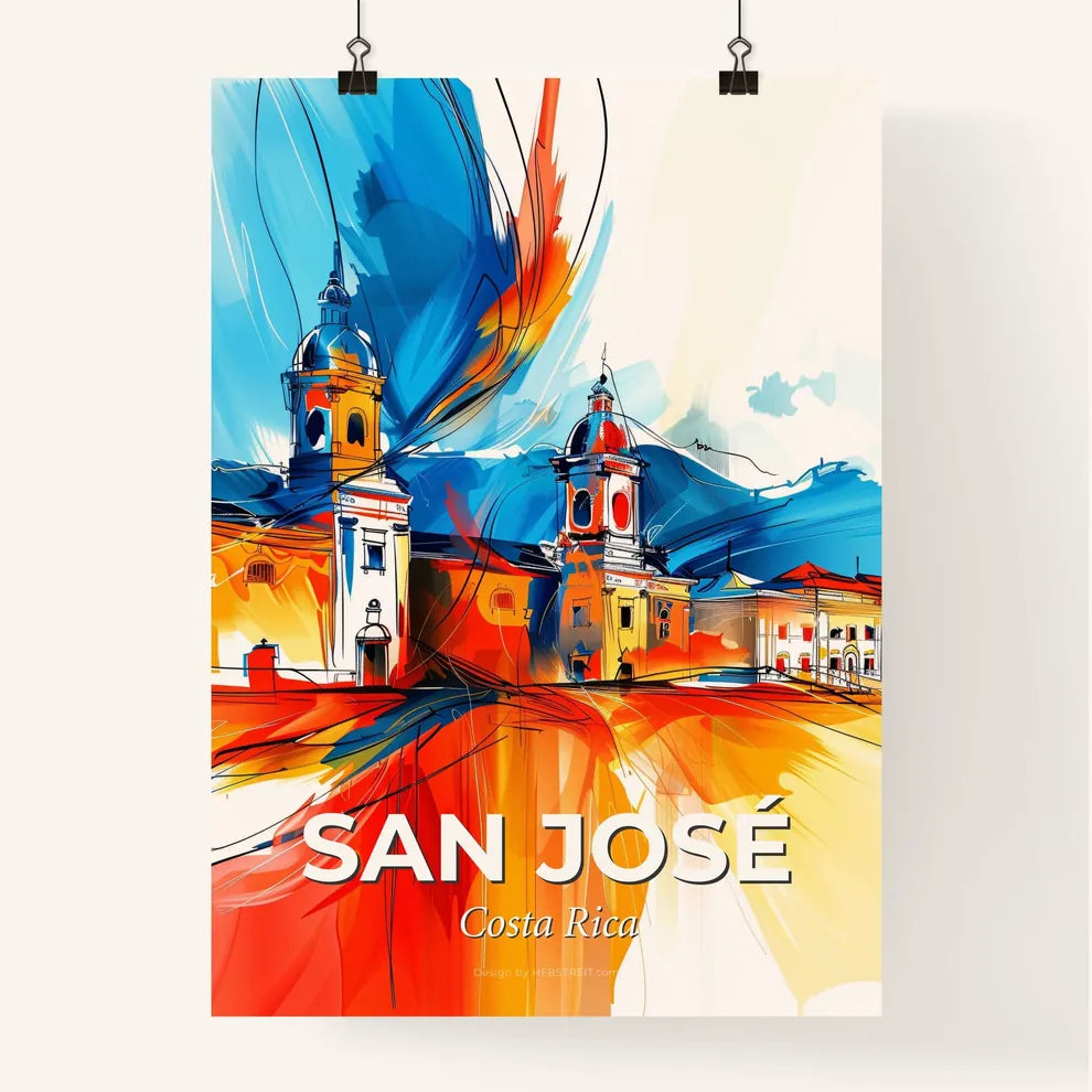 Vibrant San José, Costa Rica Poster
