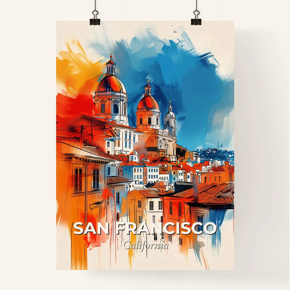 Vibrant San Francisco, California Poster