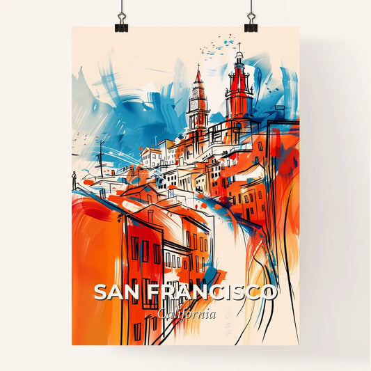 Vibrant San Francisco, California Poster