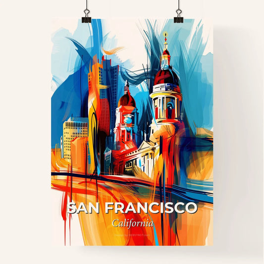 Vibrant San Francisco, California Poster