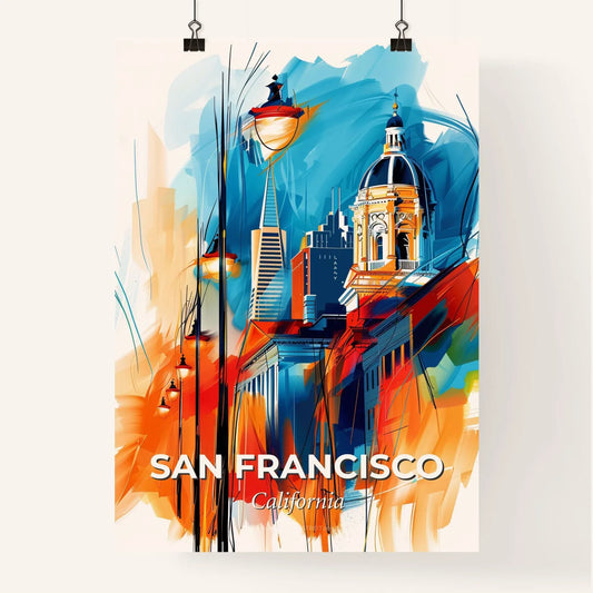 Vibrant San Francisco, California Poster