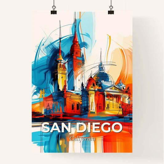 Vibrant San Diego, California Poster
