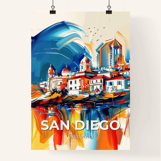 Vibrant San Diego, California Poster