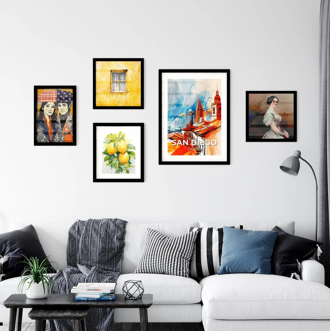 Vibrant San Diego, California Wall Art Collection