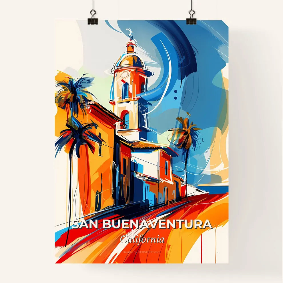Vibrant San Buenaventura, California Poster