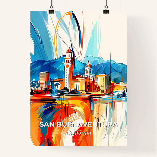 Vibrant San Buenaventura, California Poster