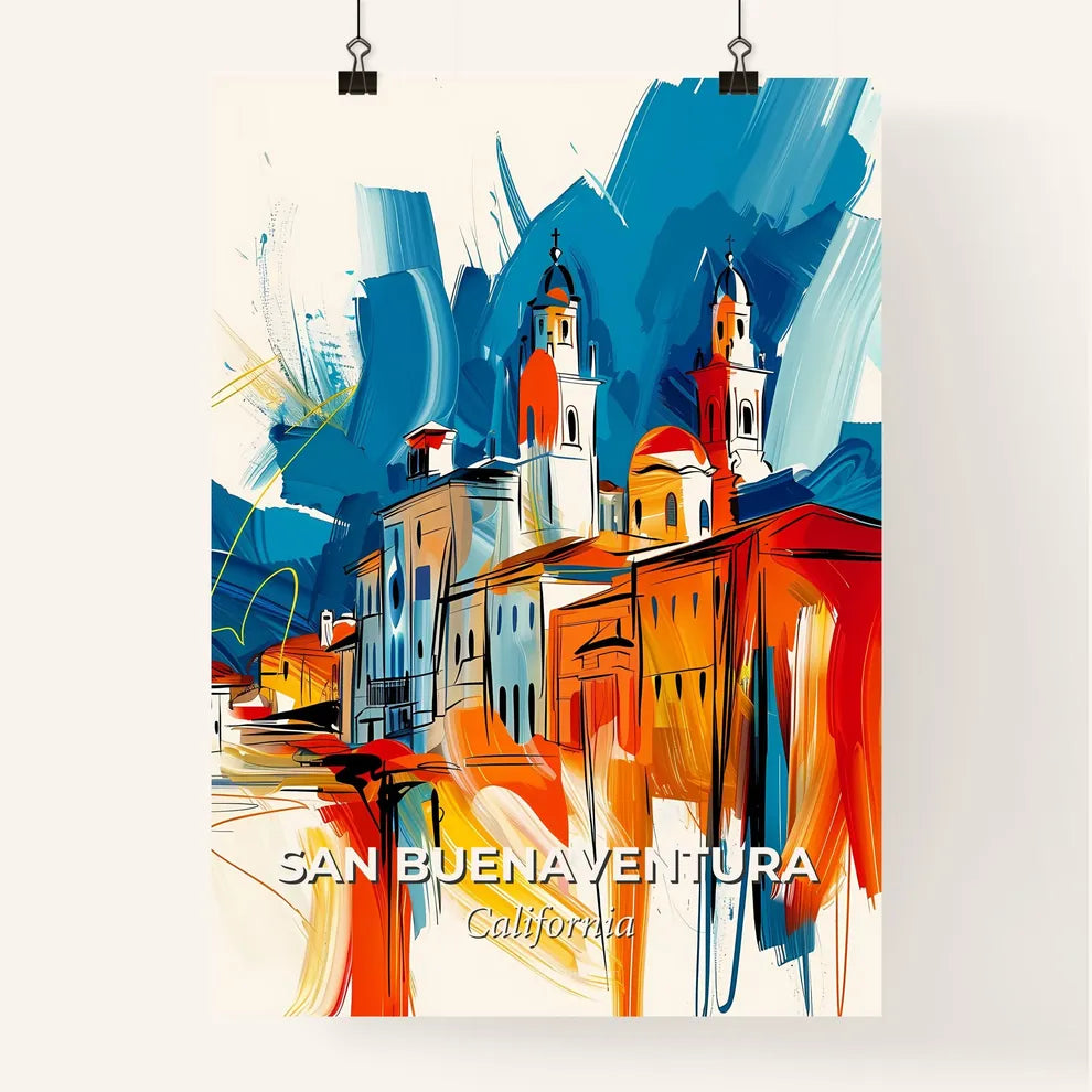 Vibrant San Buenaventura, California Poster