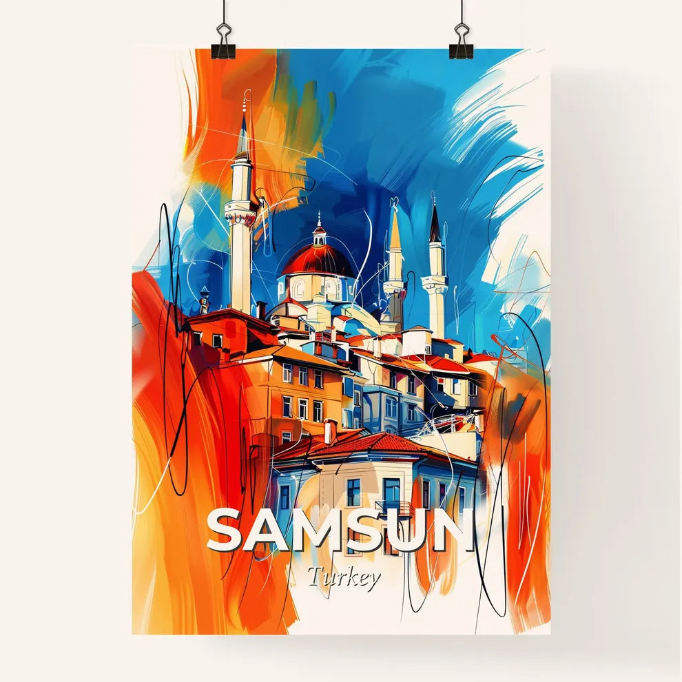 Vibrant Samsun, Turkey Poster