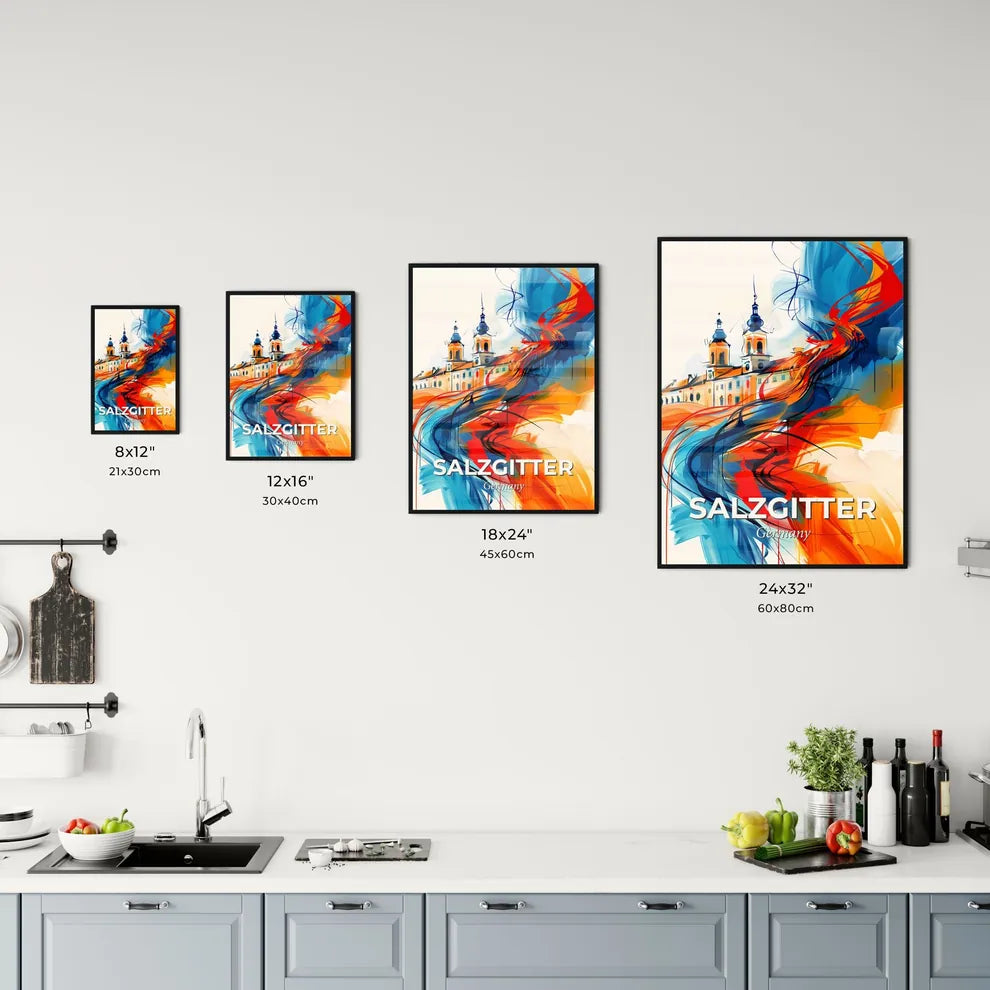 Vibrant Salzgitter, Germany Kitchen Art
