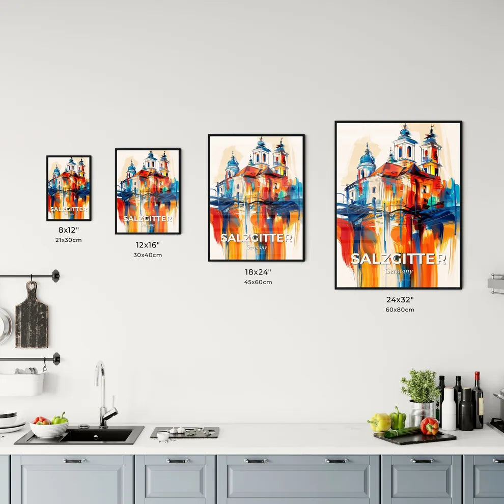Vibrant Salzgitter, Germany Kitchen Art
