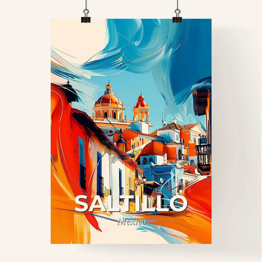 Vibrant Saltillo, Mexico Poster