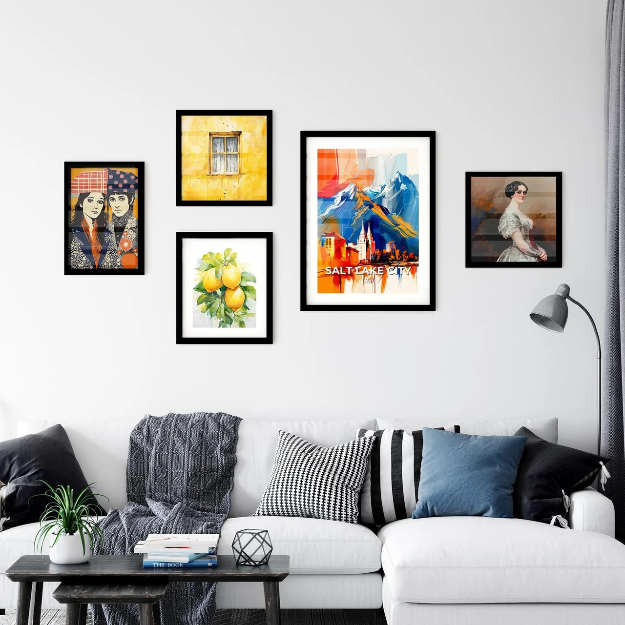 Vibrant Salt Lake City, Utah Wall Art Collection