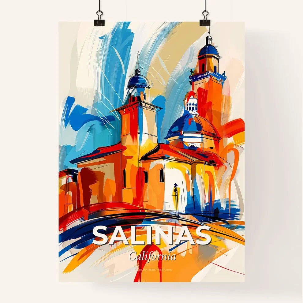 Vibrant Salinas, California Poster