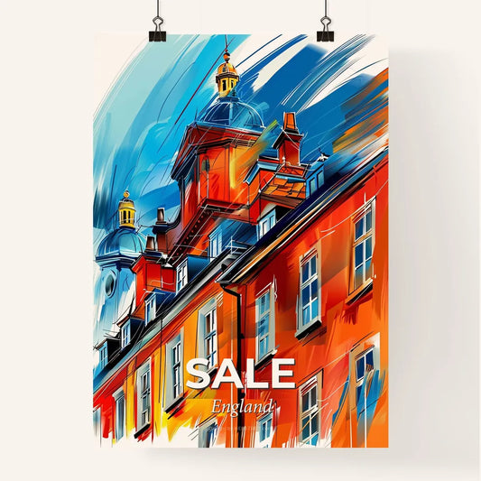 Vibrant Sale, England Poster