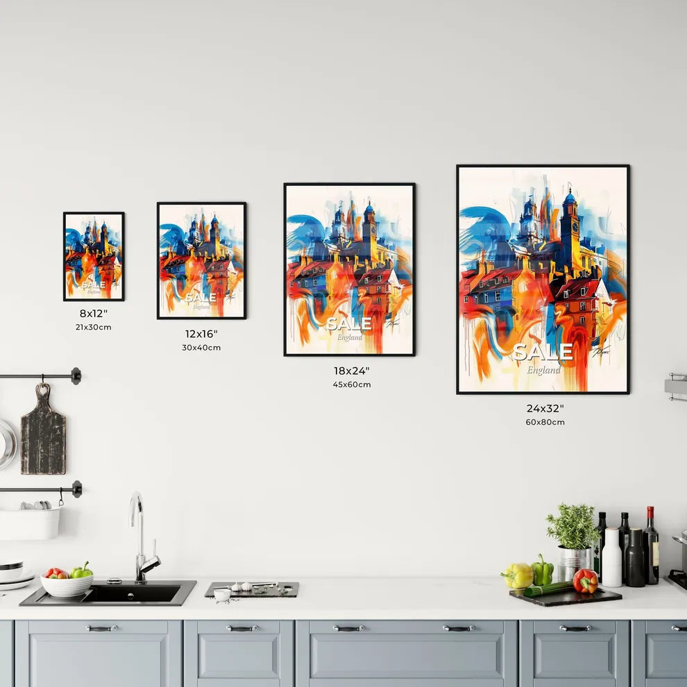 Vibrant Sale, England Kitchen Art