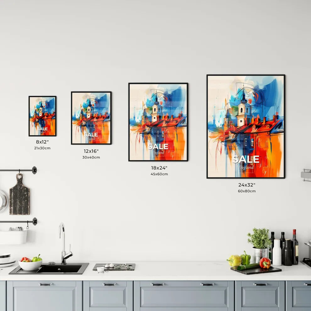 Vibrant Sale, England Kitchen Art