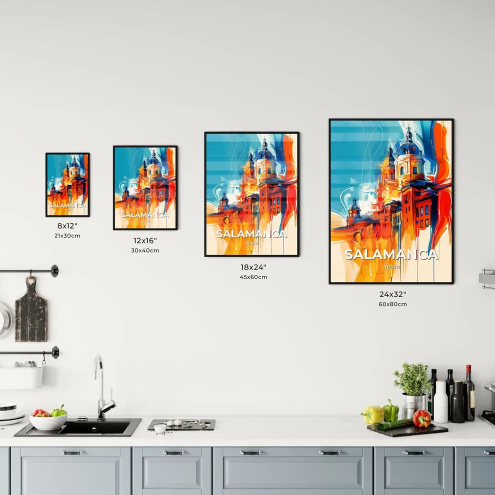 Vibrant Salamanca, Spain Kitchen Art