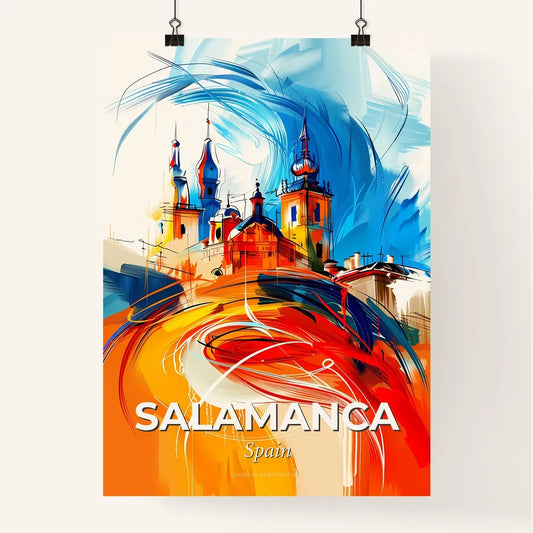 Vibrant Salamanca, Spain Poster