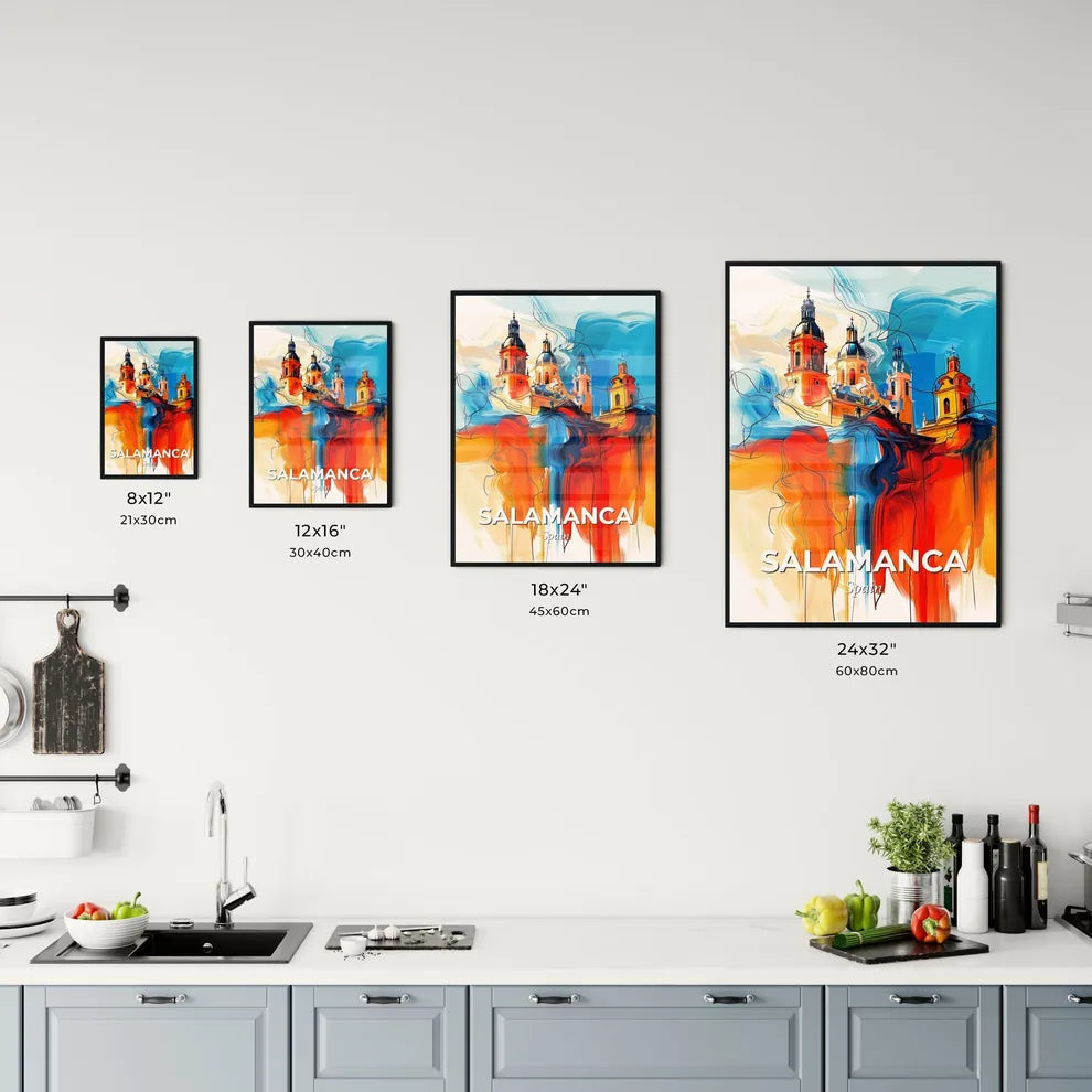 Vibrant Salamanca, Spain Kitchen Art