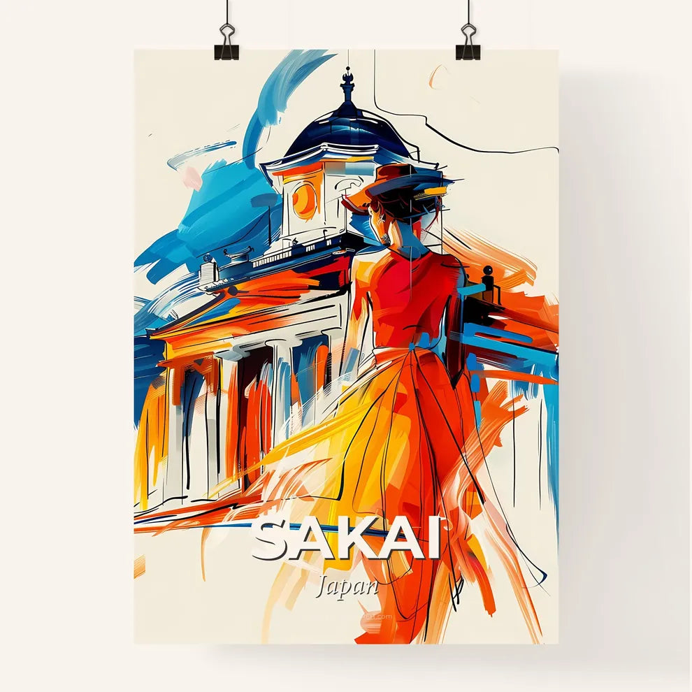 Vibrant Sakai, Japan Poster