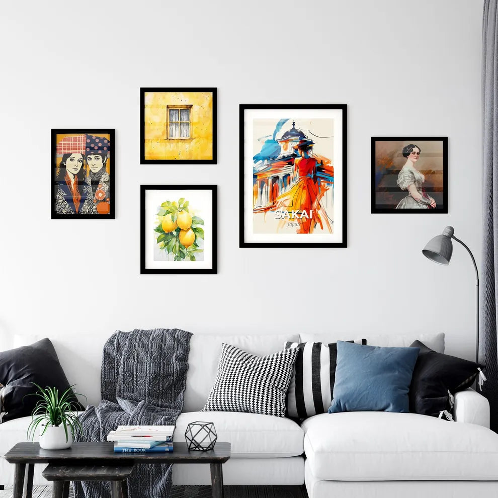 Vibrant Sakai, Japan Wall Art Collection