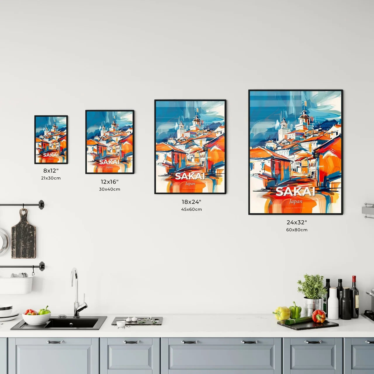 Vibrant Sakai, Japan Kitchen Art