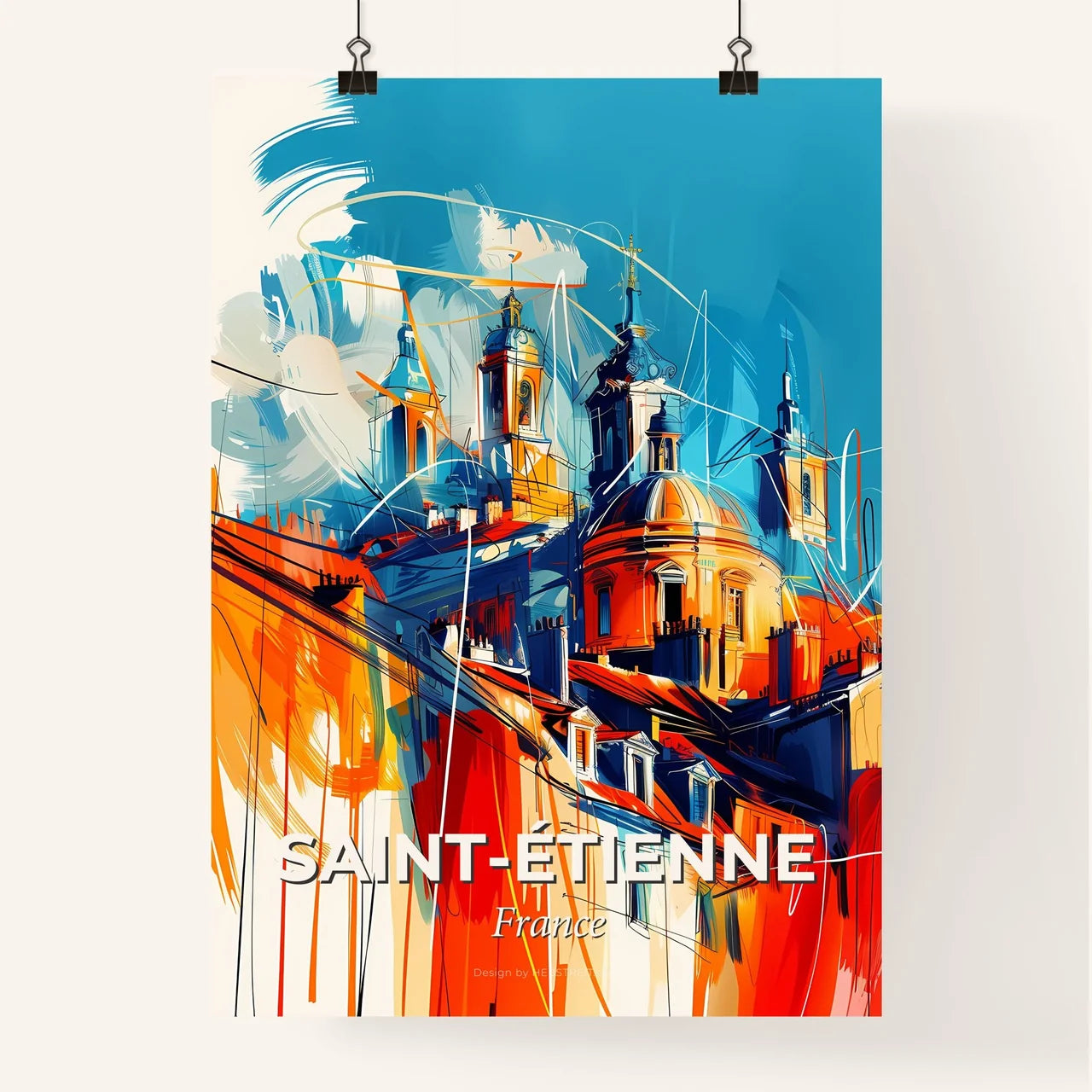 Vibrant Sain Poster