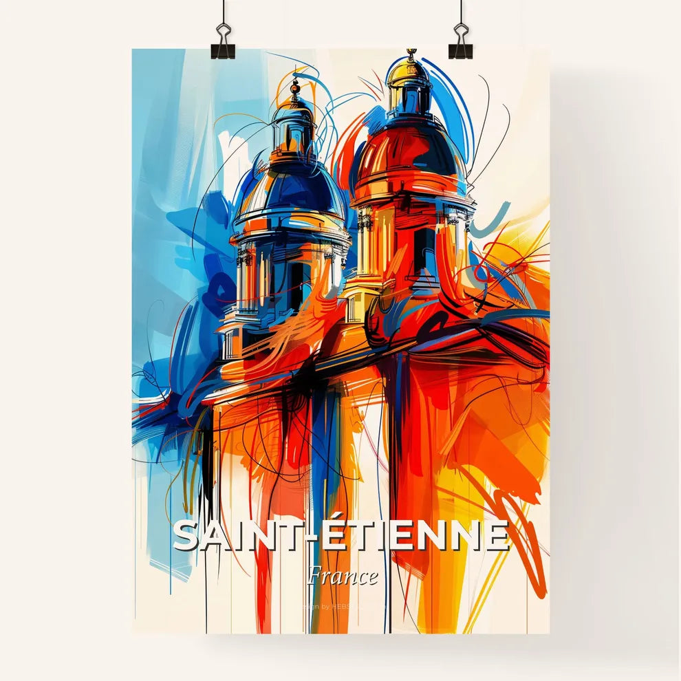 Vibrant Sain Poster
