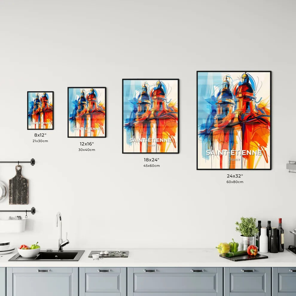 Vibrant Sain Kitchen Art