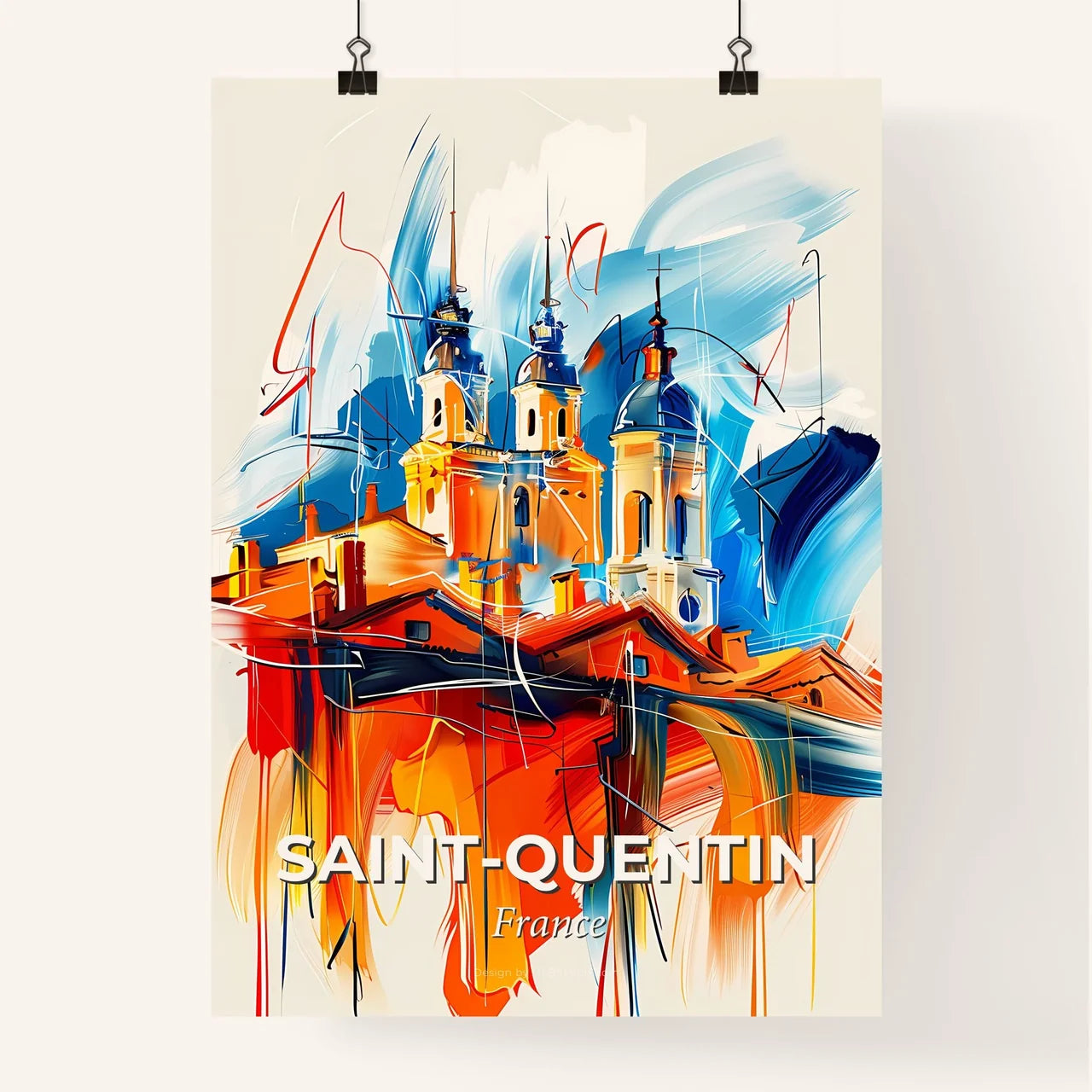 Vibrant Sain Poster