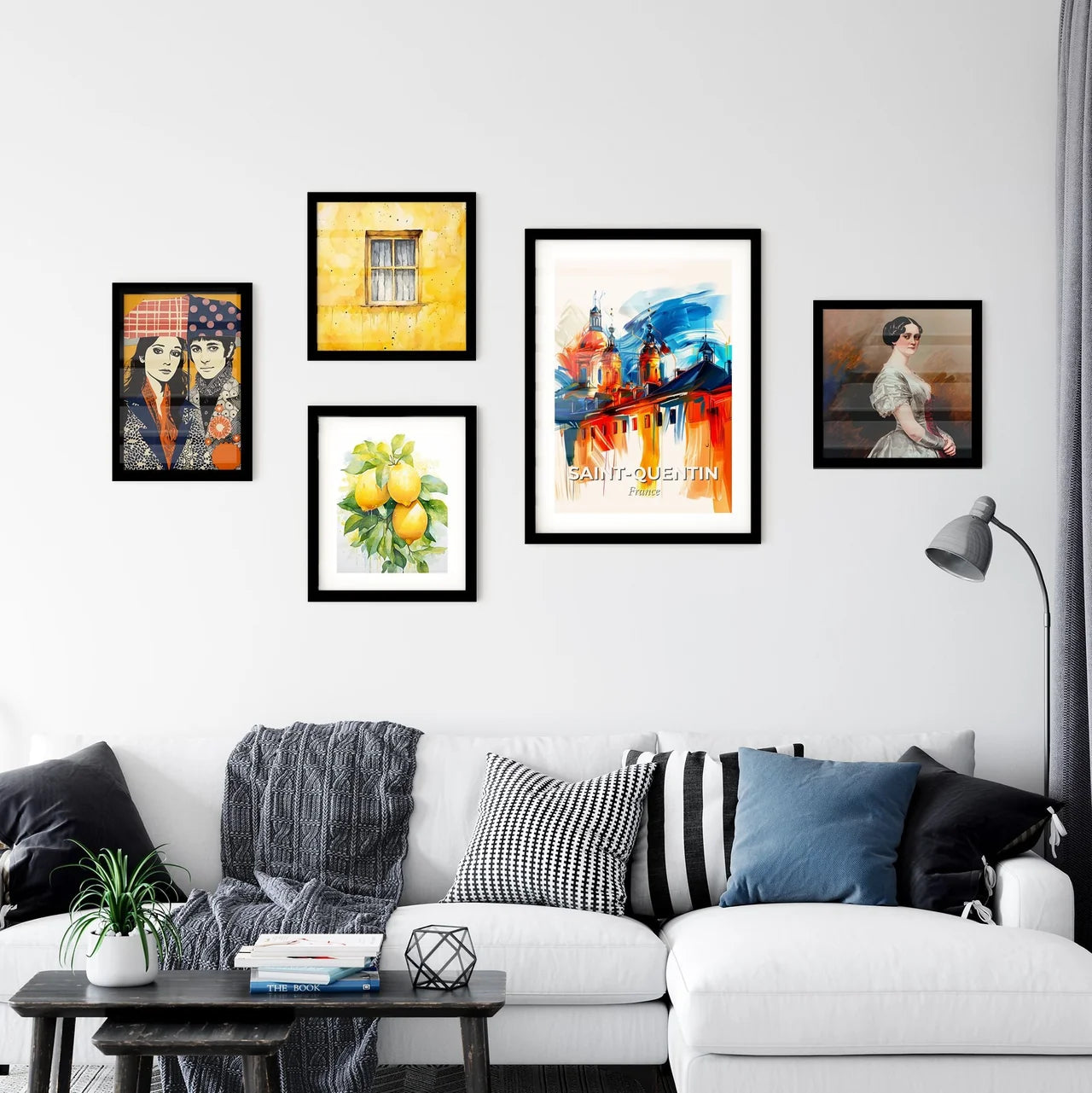 Vibrant Sain Wall Art Collection
