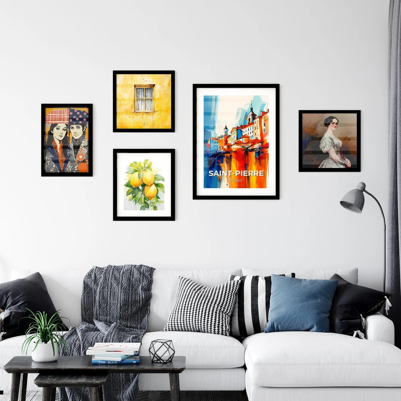 Vibrant Sain Wall Art Collection